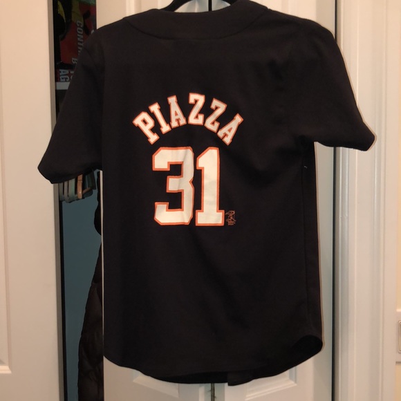Youth Sized NY Mets Piazza Jersey - Picture 4 of 4